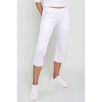 Zdravotnický oděv 2P SERVIS Kalhoty dámské 3/4 s kapsami Brazil Bílá XXL