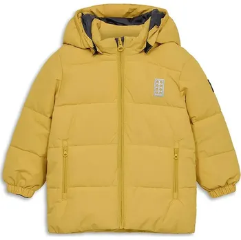 Chlapecká bunda Dětská bunda Lego LWJOJO 703 žlutá barva, 11010916 17X, vel. 140