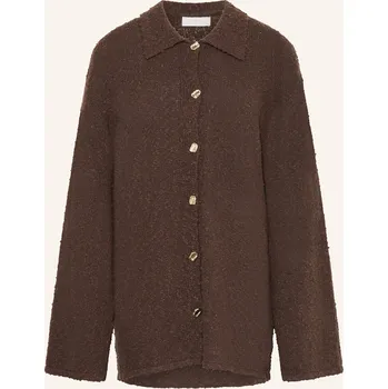 Dámský svetr Lezu Dámský Oversized Svetr Tessa, tmavě hnědá, 42