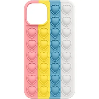 Pouzdro na mobilní telefon Pouzdro Heart Pop It pro Iphone 13 barevné 2