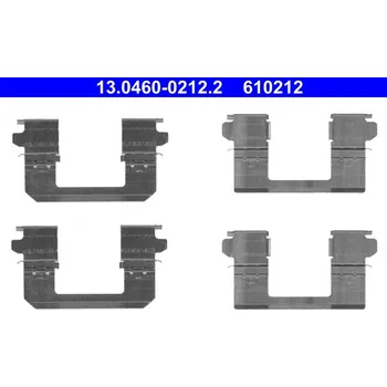 Brzdový kotouč Příslušenství kotoučové brzdy ATE 13.0460-0212.2
