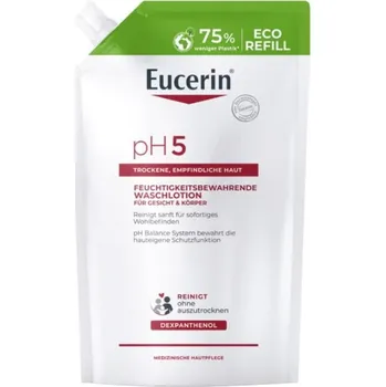 Pleťový krém Čistící hydratační mléko pro suchou pleť Eucerin pH 5, 750 ml