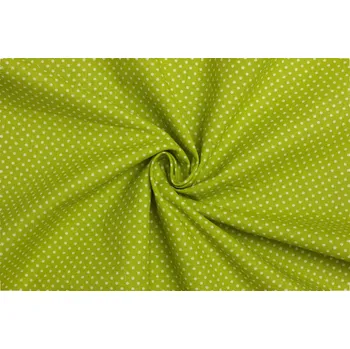 Bavlněné plátno - Puntík 2 mm