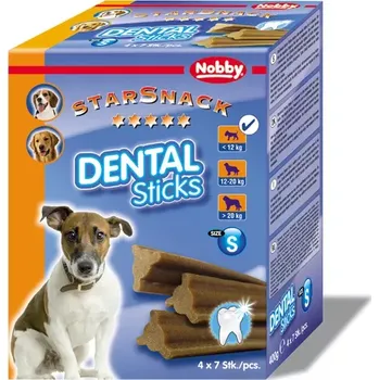 Pamlsek pro psa Nobby StarSnack Dental Sticks Small dentální tyčinky 28ks / 400g