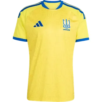 Pánský domácí fotbalový dres Adidas Ukrajina 2026 žlutý