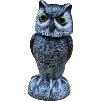 Maketa sovy na plašení ptactva s pohyblivou hlavou menší (GPT6)