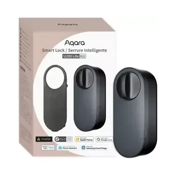 Centrální jednotka pro chytrou domácnost AQARA Smart Lock U200 Lite Kit (EL-D03D) černá (AQARA-EL-D03D-1843)