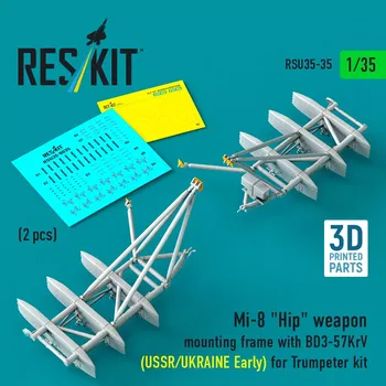 Plastikový model Reskit 1/35 Mi-8 Hip weapon mount.fr.w/ BD3-57KrV (early)