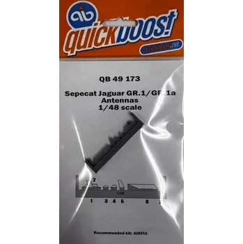 Plastikový model Quickboost 1/48 Sepecat Jaguar GR.1/GR.1a antennas (AIRF)