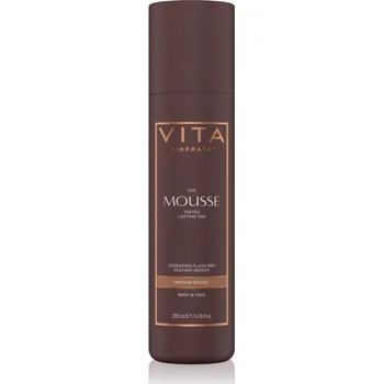 Samoopalovací přípravek Vita Liberata Tanning Mousse Tinted samoopalovací pěna na tělo odstín Medium 200 ml