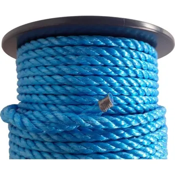 Lany Lano stáčené PP 8 mm, 100 m, modré, ENPRO