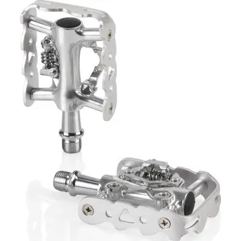 Komponent pro jízdní kolo pedály XLC PD-S20 MTB jednostranné stříbrné balené