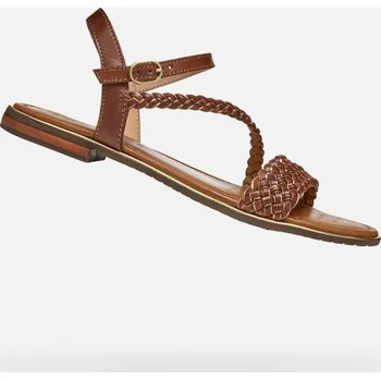 Dámské sandále Dámské sandály GEOX SOZY PLUS G000687 SVĚTLE HNĚDÁ 36