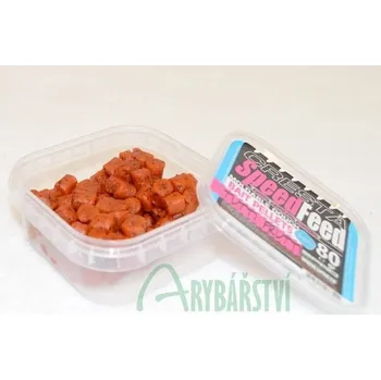 Nástraha SPRO Měkčené pelety Cresta SpeedFeed M-Dough Pellet 80 g - Tutti Frutti