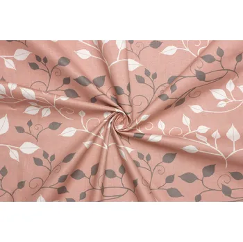 Bavlněné plátno - Dekorační vzor listy