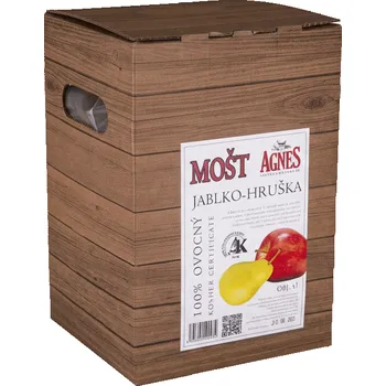 Agnes Mošt Jablko a Hruška 5l bag in box