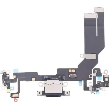 Flex iPhone 16e nabíjecí konektor black