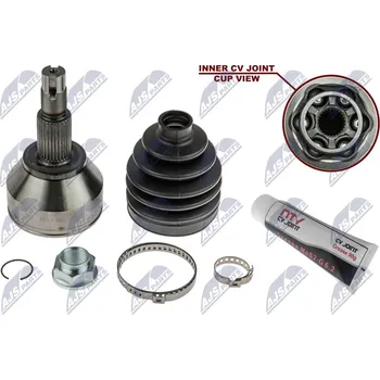 Poloosa kola Sada kloubů pro hnací hřídel NTY NPZ-AR-014