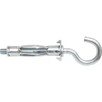 Spojovací materiál Hmoždinka ocelová + háček HOD-C, 12 x 52 mm, M6, ENPRO, 25 ks