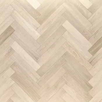 dřevěná podlaha Vivendi Home Dřevěná podlaha | Dub Becco — Herringbone, Invisible olej | 700 x 140 x 14 mm