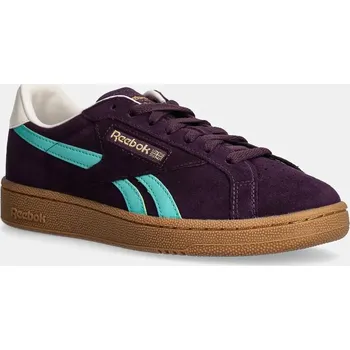 Pánská obuv Semišové tenisky Reebok Classic Club C Grounds Uk 100201229 fialová 49X, EUR 37.5