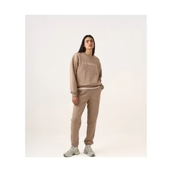 La Mania Teplákové kalhoty PERSON Béžová Active Fit 34