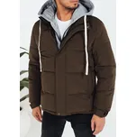 Pánská bunda DSTREET HNĚDÁ XL