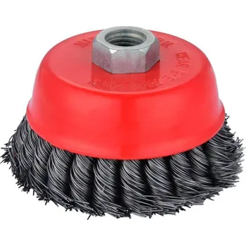 Ruční nářadí Kartáč hrnkový, copy, 100 mm, M14, ENPRO