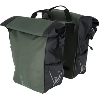 brašna na kolo brašna XLC V-light Rolltop dvojitá zelená MIK