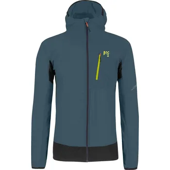 Cyklistická bunda KARPOS Cyklistická větruodolná bunda - LOT EVO - modrá/černá XL