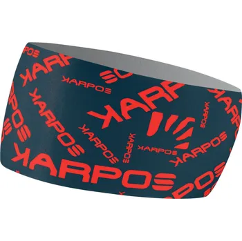 Sportovní čelenka KARPOS Cyklistická čelenka - PELMO - černá/červená