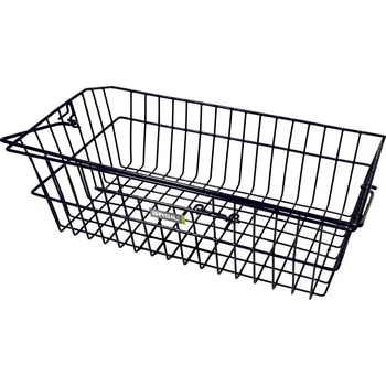 košík na kolo koš BASIL Corsica nosič drátěný černý