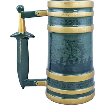 Keramický korbel Lord Of The Rings|Pán Prstenů: The Fellowship (objem 950 ml)