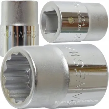 Klíč JONNESWAY NÁSTRČNÝ KLÍČ, HLAVICE 3/4", 12 HRANNÁ, 21 MM