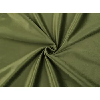Velvet / samet oděvní hladký, barva 7 (63) zelená sv.