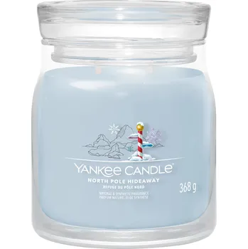 Svíčka Yankee Candle vonná svíčka Signature 2 knoty North Pole Hideaway 368 g