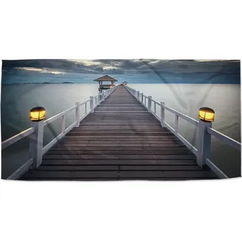 Osuška Sablio Ručník Dřevěné molo - 30x50 cm