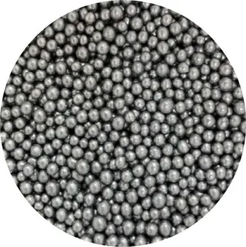 Cukrové perly stříbrné 1kg 3-4mm 1kg - I LOVE CAKES | Skvělé pro Váš domácí dort