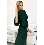 Dámské šaty NUMOCO KLARA 414-1 ZELENÁ unisize