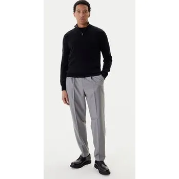 Pánský svetr BOSS Svetr H-Hemarlo 50549984 Černá Regular Fit L