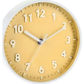 Hodiny SEGNALE Nástěnné hodiny ručičkové 20 cm žlutá KO-837000760zlut