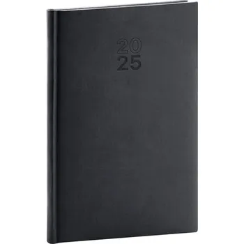 Diář Týdenní diář Aprint 2025, černý