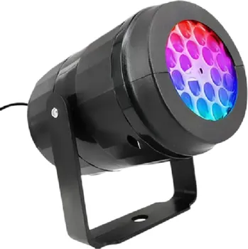 Noční světlo Vánoční laserový projektor 10,6 x 7,5 cm Vícebarevné vločky LED osvětlení Venkovní i vnitřní dekorace Sváteční světelný efekt