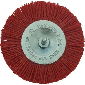 Ruční nářadí Kartáč okružní, nylonový, stopka, 100 mm, ENPRO