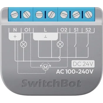 Inteligentní dvoukanálový spínač SwitchBot Relay Switch 2PM