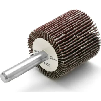 Brusný kotouč Kotouč lamelový brusný 30 x 30 mm, Ø 6 mm, P120, na stopce