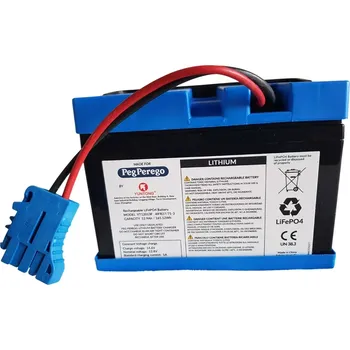 Dětské elektrovozidlo Baterie 12V lithiová (12,8V 12,9Ah) LiFePO4 (Peg Pérego)