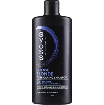 Šampon Syoss šampon na vlasy Intense Blonde Deep Caring 440 ml