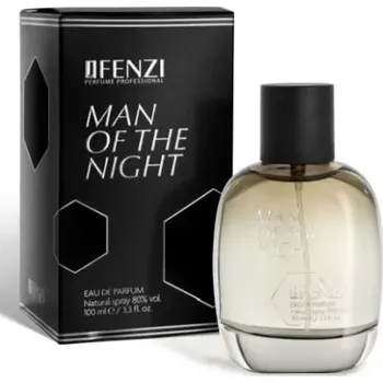 Unisex parfém JFENZI edp 100ml pánský parfém MAN OF THE NIGHT (Pánská parfémovaná voda)