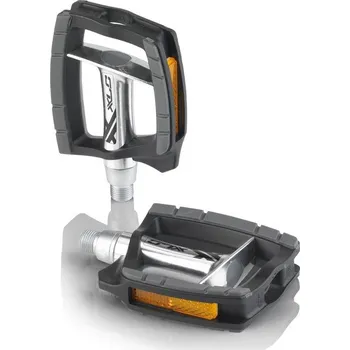 Komponent pro jízdní kolo pedály XLC PD-C09 City černo/stříbrné